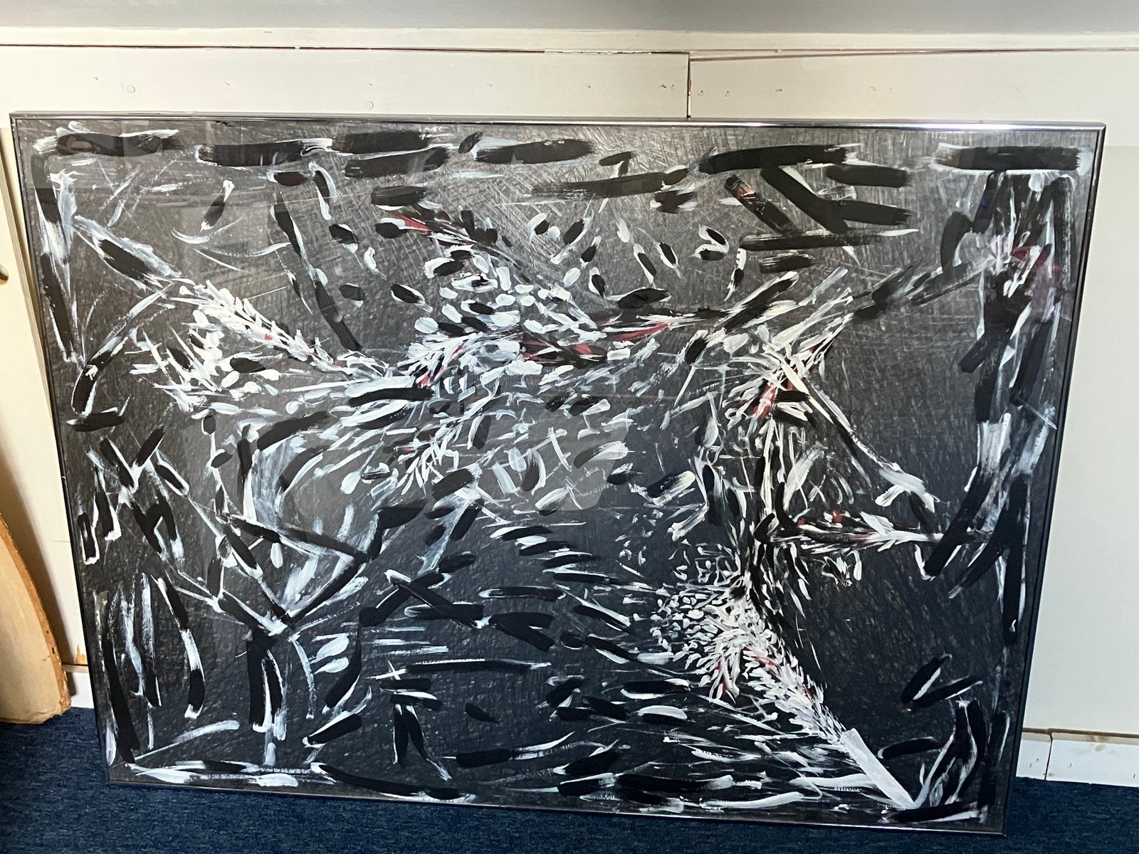 Kunstwerk Gerrit van Wijngaarden. 120 x 90 cm, Ophalen