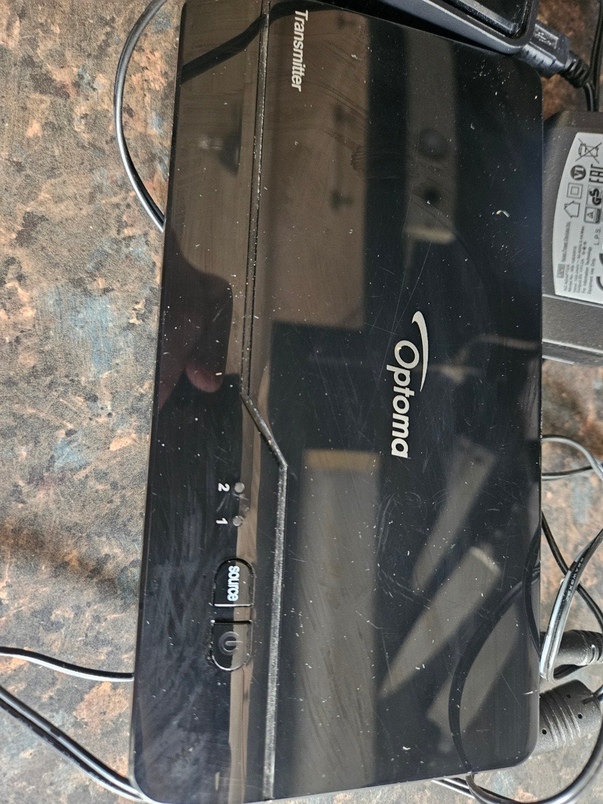 Optoma HDCast Pro Wireless HDMI Kit (Zwart), Ophalen of Verzenden, Full HD (1080), Optoma, Gebruikt