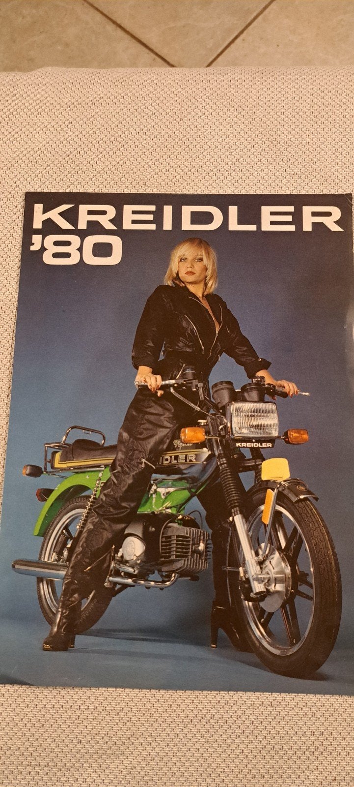 kreidler brochure 1980 van veen, Ophalen of Verzenden, Gelezen, Overige merken
