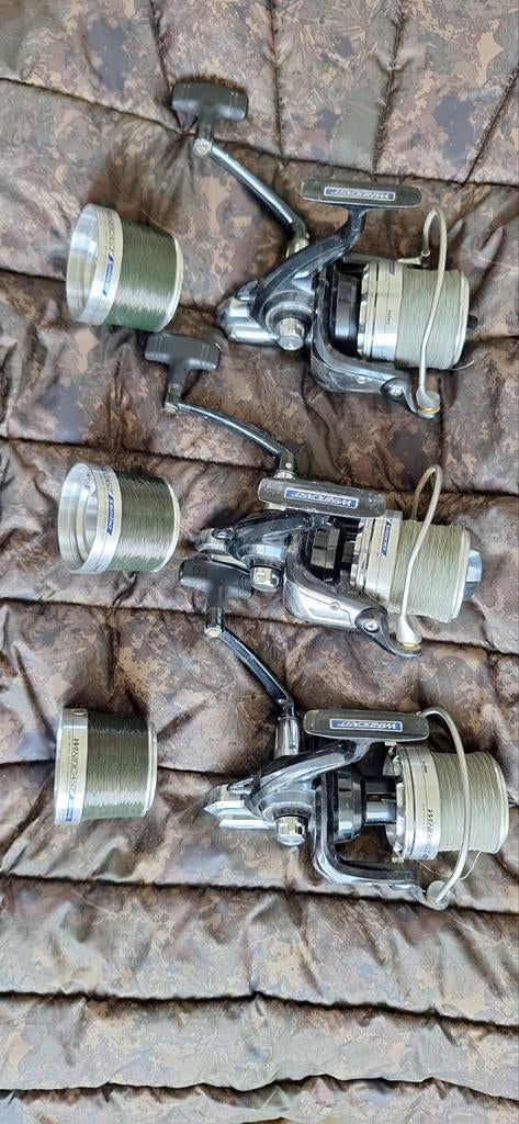 Daiwa Windcast Molens met Reserve Spoelen, Watersport en Boten, Hengelsport | Karpervissen, Ophalen, Molen