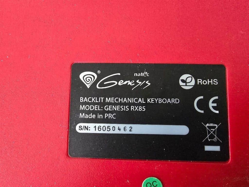 Backlit Mechanical Keyboard plus Gaming Mouse, Gebruikt, Toetsenbord en muis-set, Bedraad, Ophalen