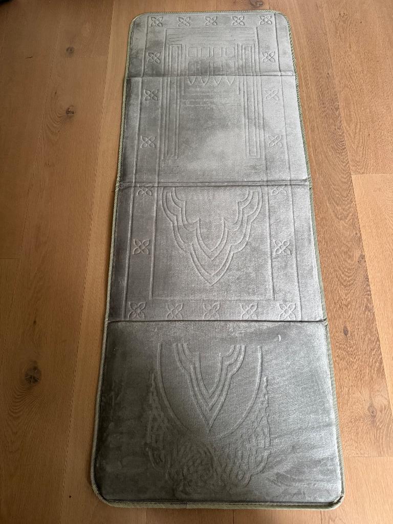 Gebedskleed, 50 tot 100 cm, Zo goed als nieuw, Grijs, Rechthoekig