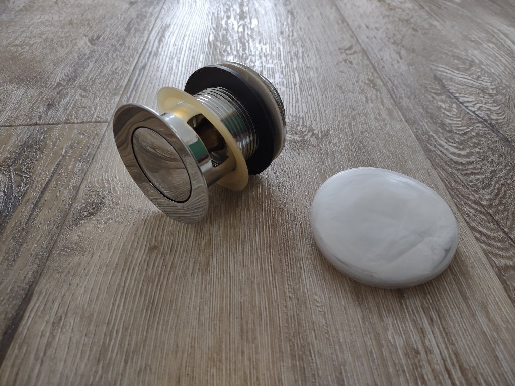 Prachtige nieuwe chroom afvoerput, afvoerputje, nieuw!, Minder dan 50 cm, Onb, Overige typen, Nieuw