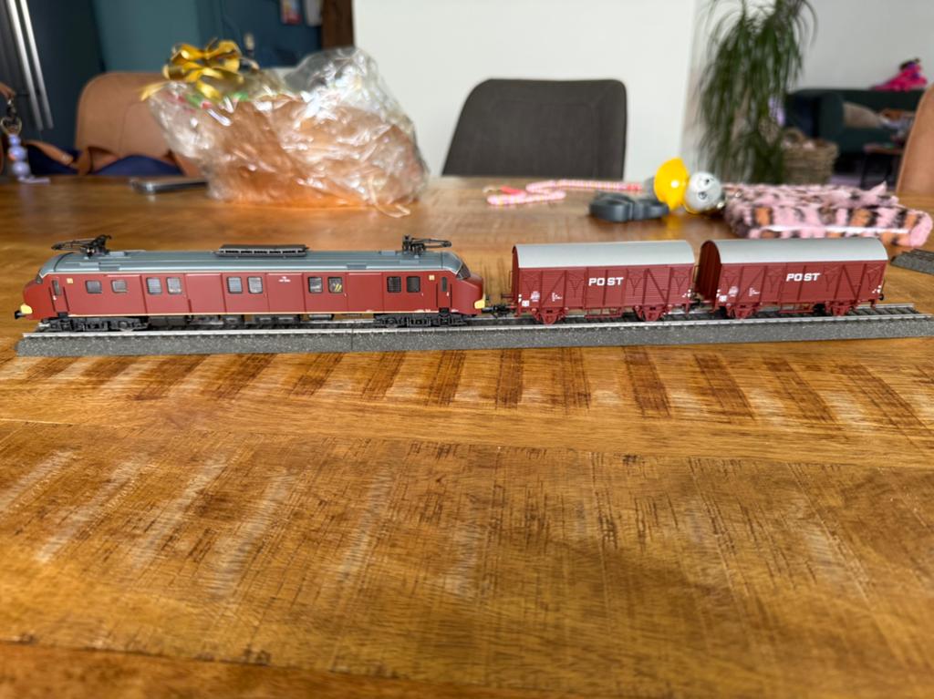 Marklin 33891 Motorpost NS Delta Digitaal met 2 Post wagons, Hobby en Vrije tijd, Modeltreinen | H0, Wisselstroom, Treinset, Ophalen of Verzenden