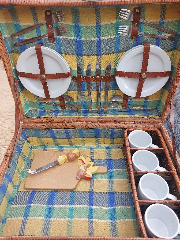 Picknick mand, Ophalen, Gebruikt