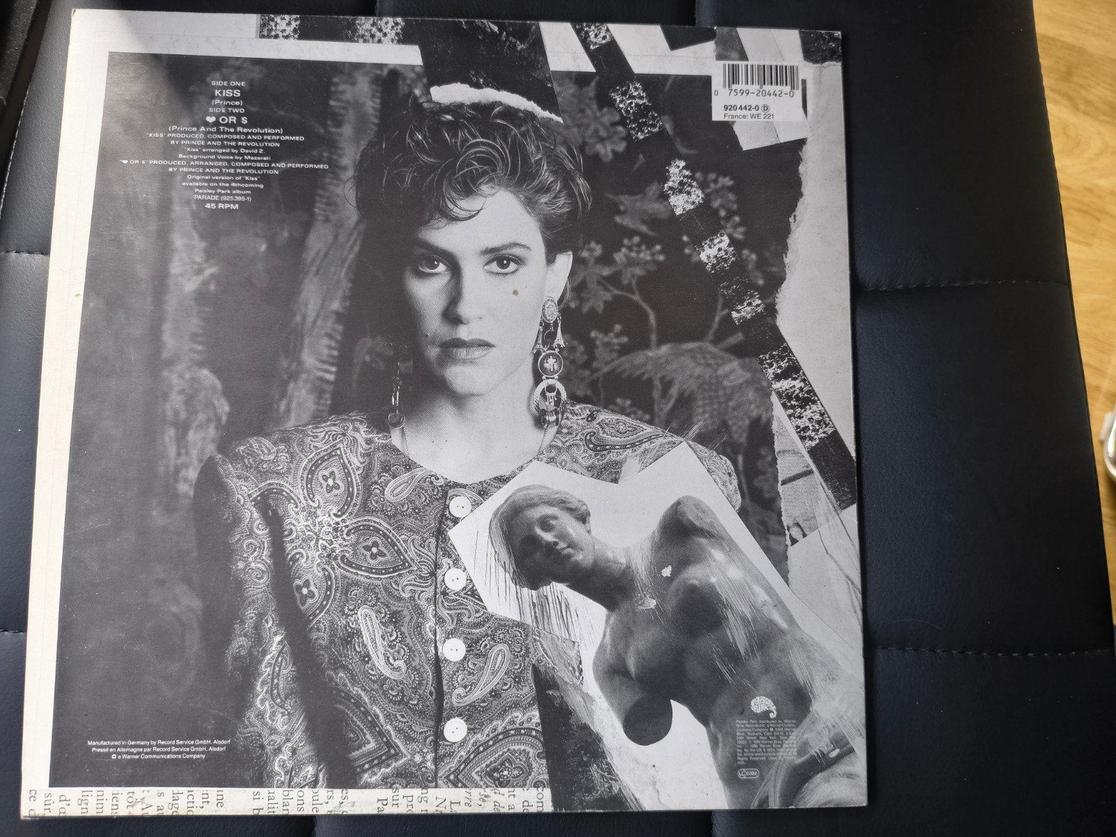 12 inch kiss. Prince, Verzenden, Voor 1940, Overige onderwerpen