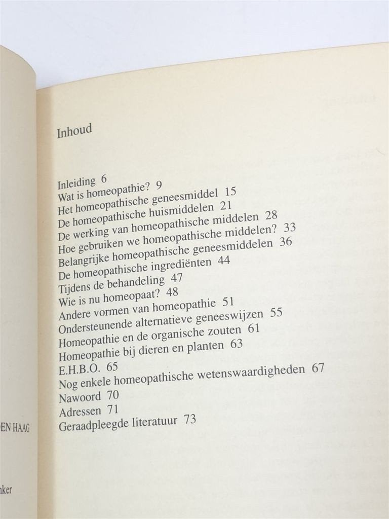 Homeopathie — Beknopte Inleiding in de Geneeswijze 1988, Ophalen of Verzenden, Gelezen, Overige onderwerpen, Achtergrond en Informatie