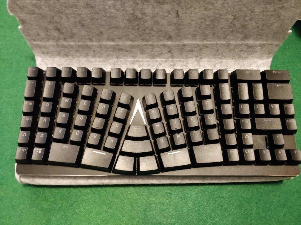 X-Bows Mechanical Ergonomic Keyboard, Computers en Software, Verlichte toetsen, Ophalen of Verzenden, Qwerty, Bedraad