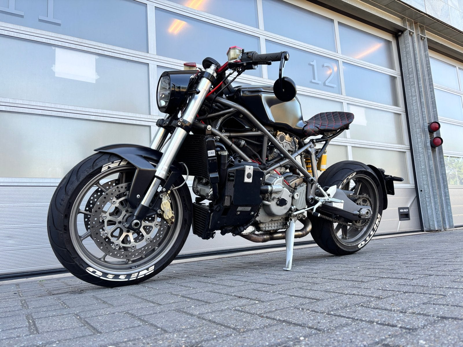 Ducati 749 Streetfighter - Unieke Custom Build, Motoren, Ophalen, Gebruikt