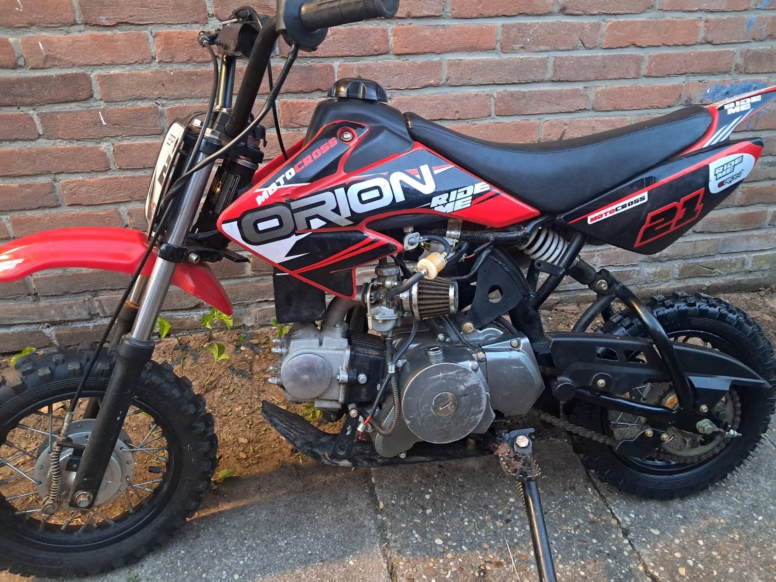Apollo Orion Dirt Bike Automaat 4 Takt - Elektrische Start, Fietsen en Brommers, Ophalen, Gebruikt, Overige merken