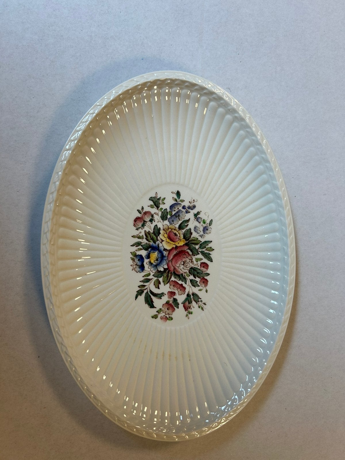 4x Wedgwood Conway ovale schaal, Huis en Inrichting, Ophalen of Verzenden, Aardewerk, Schaal of Schalen