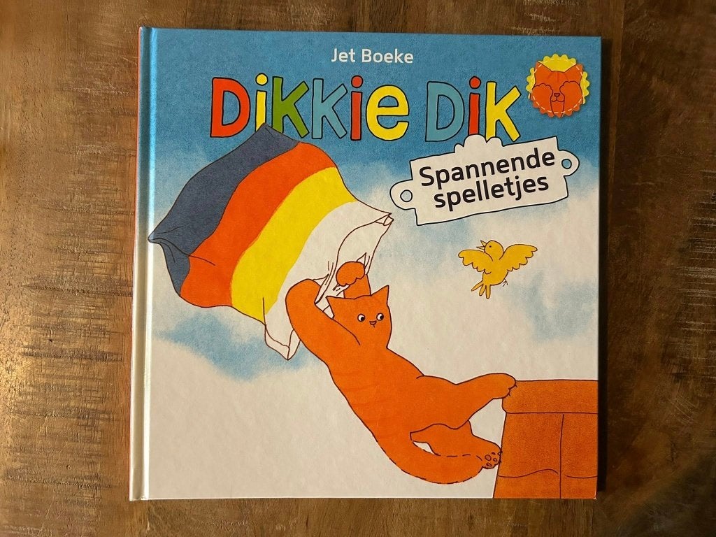 Dikkie Dik Spannende Spelletjes - Jet Boeke, Ophalen of Verzenden, Zo goed als nieuw