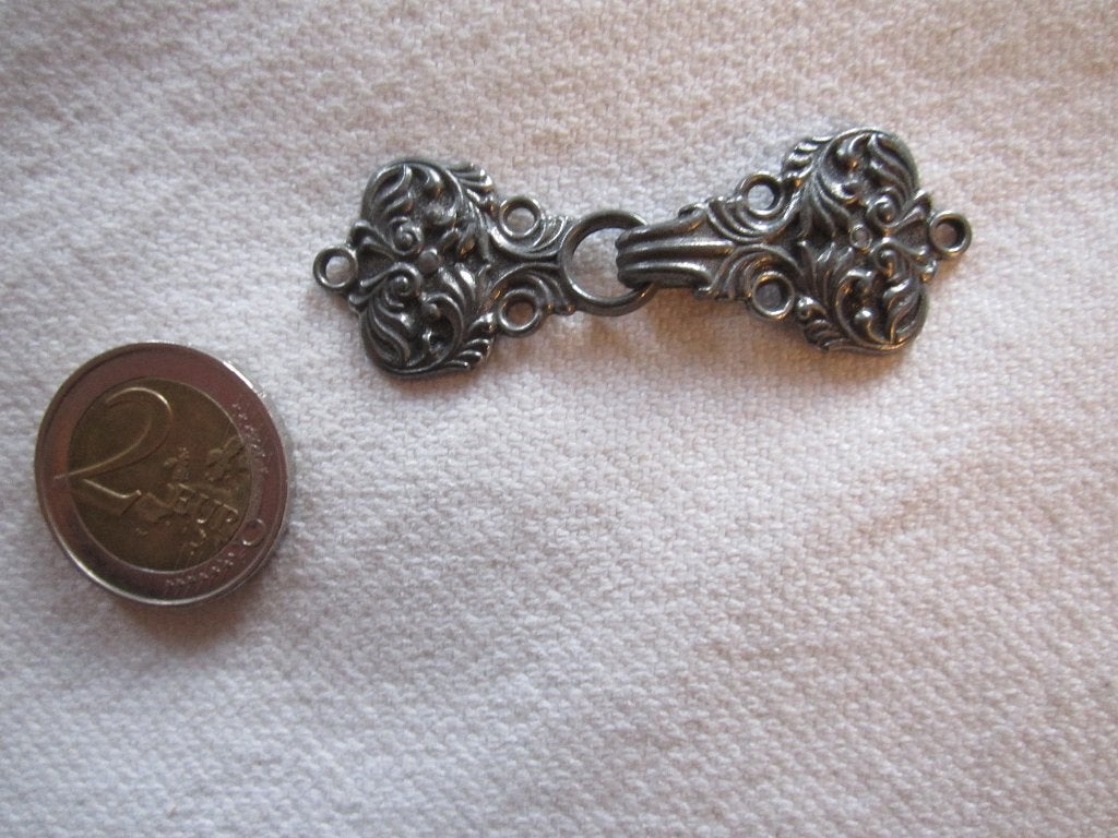 31.  Kleine oude gesp, tin, Ophalen, Overige materialen, Overige typen