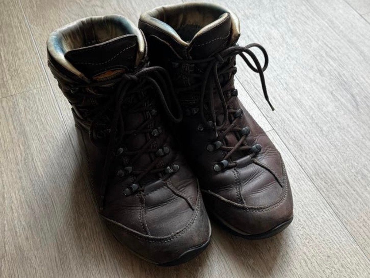 Meindl Identity leren dames wandelschoenen mt 40 ruil reep, Sport en Fitness, Bergsport en Wandelen, Ophalen of Verzenden, Gebruikt