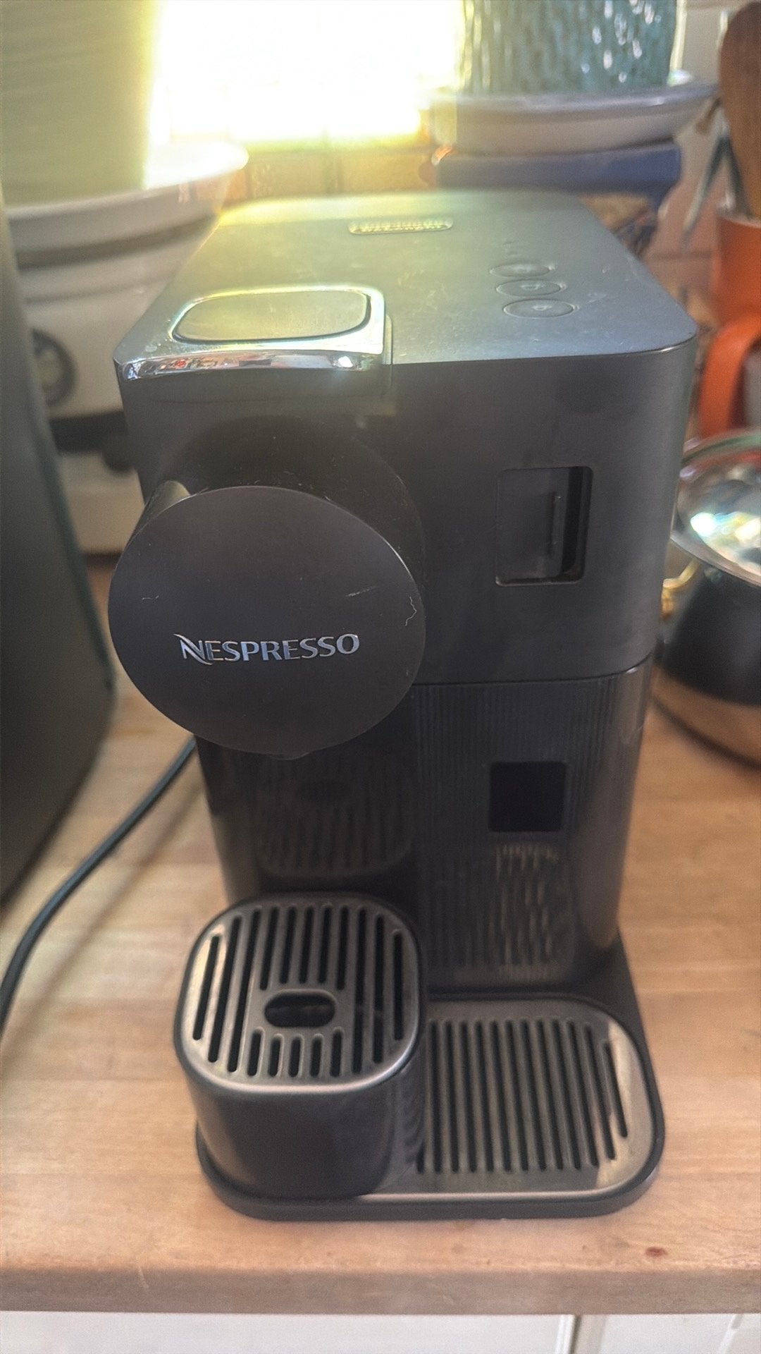 Nespresso de Longhi, Ophalen of Verzenden, Gebruikt, Espresso apparaat