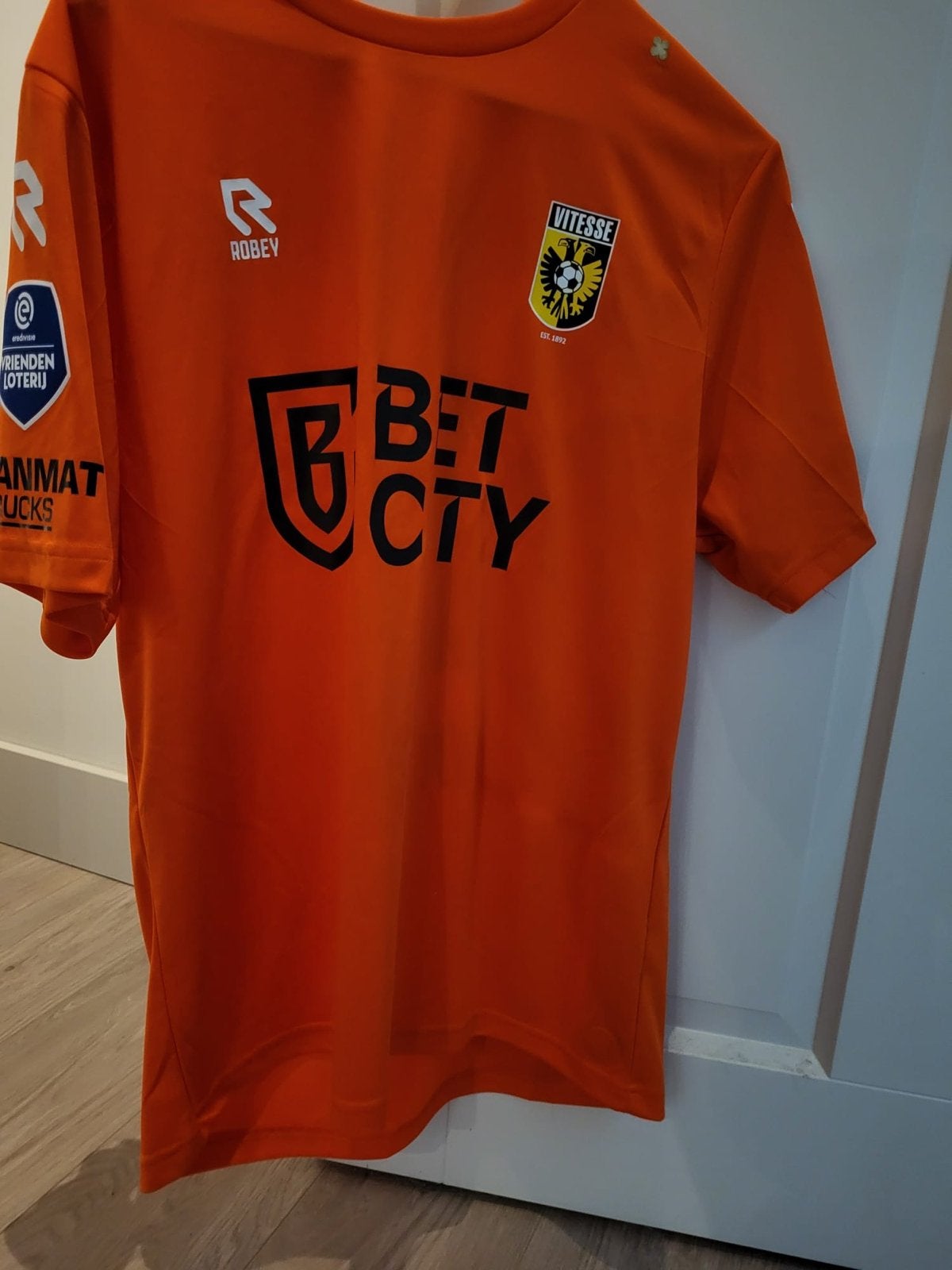 Gesigneerd & Match Worn Shirt Eloy Room - Curaçao Keeper, Ophalen of Verzenden, Gebruikt, Shirt