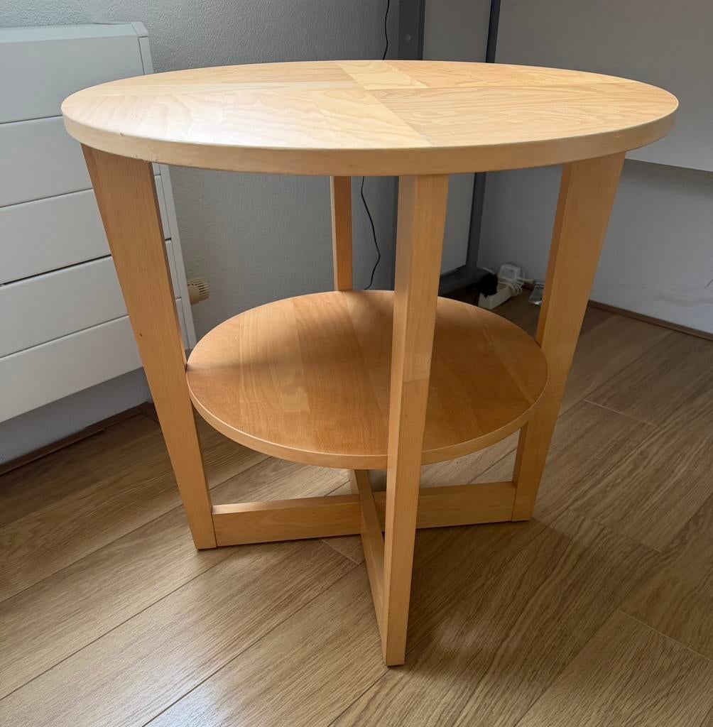 IKEA VEJMON bijzettafel, Minder dan 55 cm, Rond, Zo goed als nieuw, Ophalen