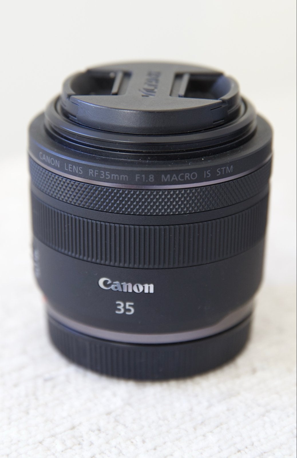 Canon RF 35mm F1.8 Macro IS STM Lens - Zo goed als nieuw, Audio, Tv en Foto, Canon, Autofocus, 35 mm, Canon RF