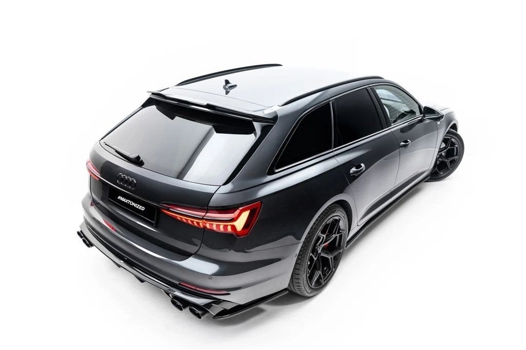 Maxton Design Upper 3D Spoiler Cap voor Audi A6 Avant C8