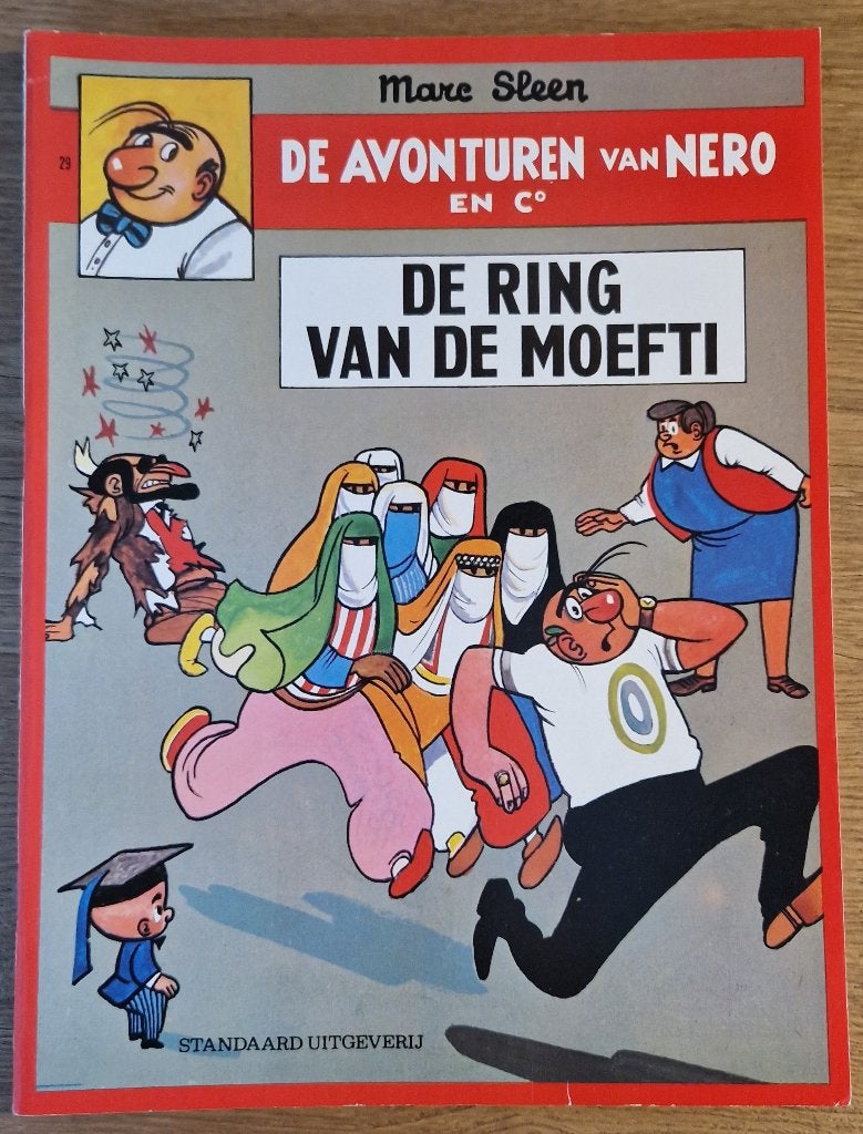 Nero - De ring van de moefti -29-1986 Strip, Eén stripboek, Ophalen of Verzenden, Zo goed als nieuw
