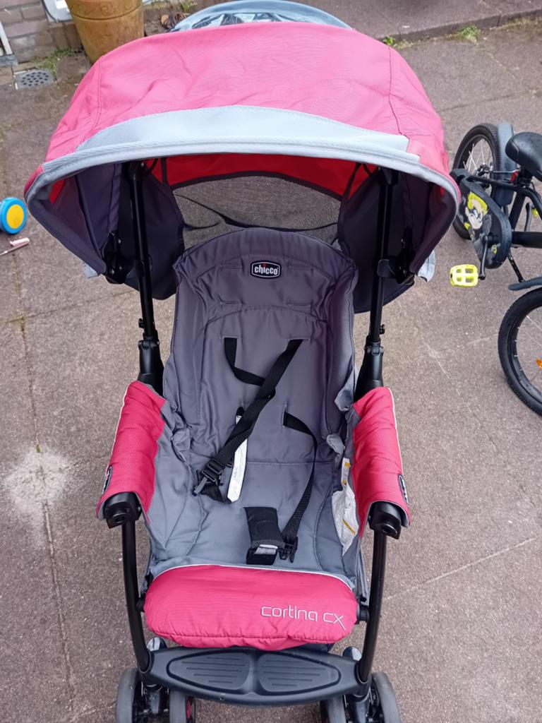 Chicco Cortina CX Kinderwagen - - perfect voor vakantie, Kinderen en Baby's, Ophalen, Gebruikt, Kinderwagen, Overige merken