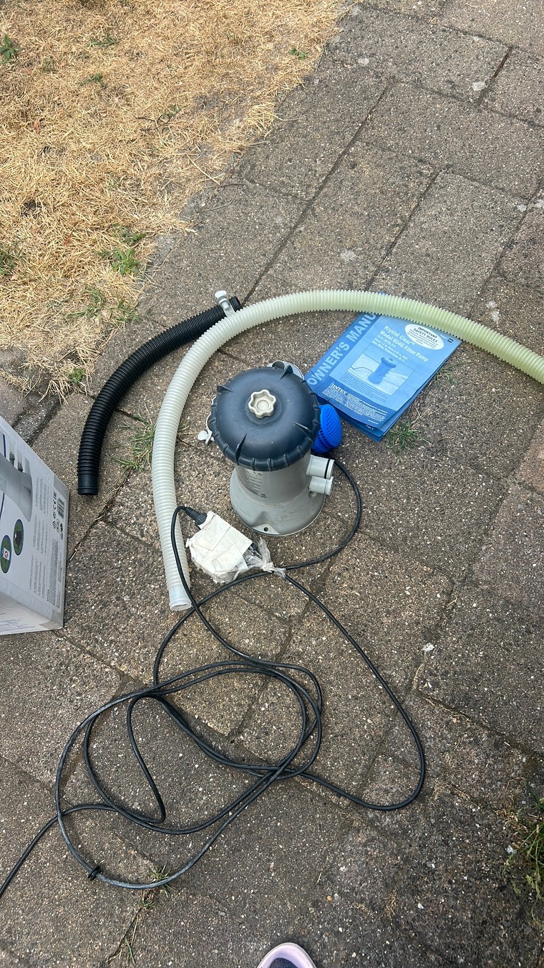 Intex zwembadpomp 604g, Ophalen of Verzenden, Zo goed als nieuw