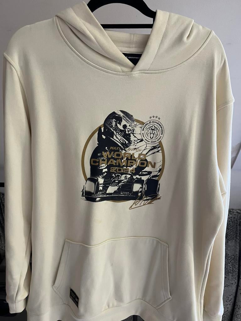 Max verstappen hoody world championship 2024, Ophalen of Verzenden, Zo goed als nieuw, Maat 56/58 (XL), Blauw