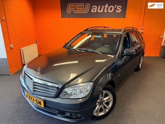 Mercedes-Benz C-klasse Estate 180 CGI / BLEUEFFICIENCY / BUS, Automaat, Euro 5, Zwart, 1796 cc