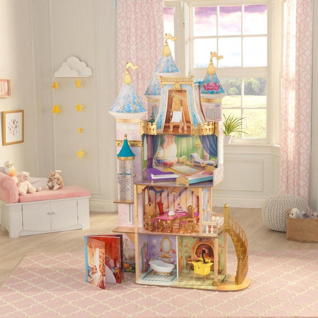 Groot Disney Princess Royal Celebration Poppenhuis, Kinderen en Baby's, Ophalen, Gebruikt, Poppenhuis