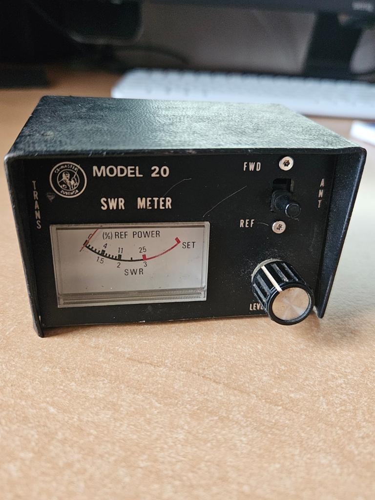 SWR Meter Model 20 met kabel, Ophalen of Verzenden, Gebruikt, Zender en Ontvanger