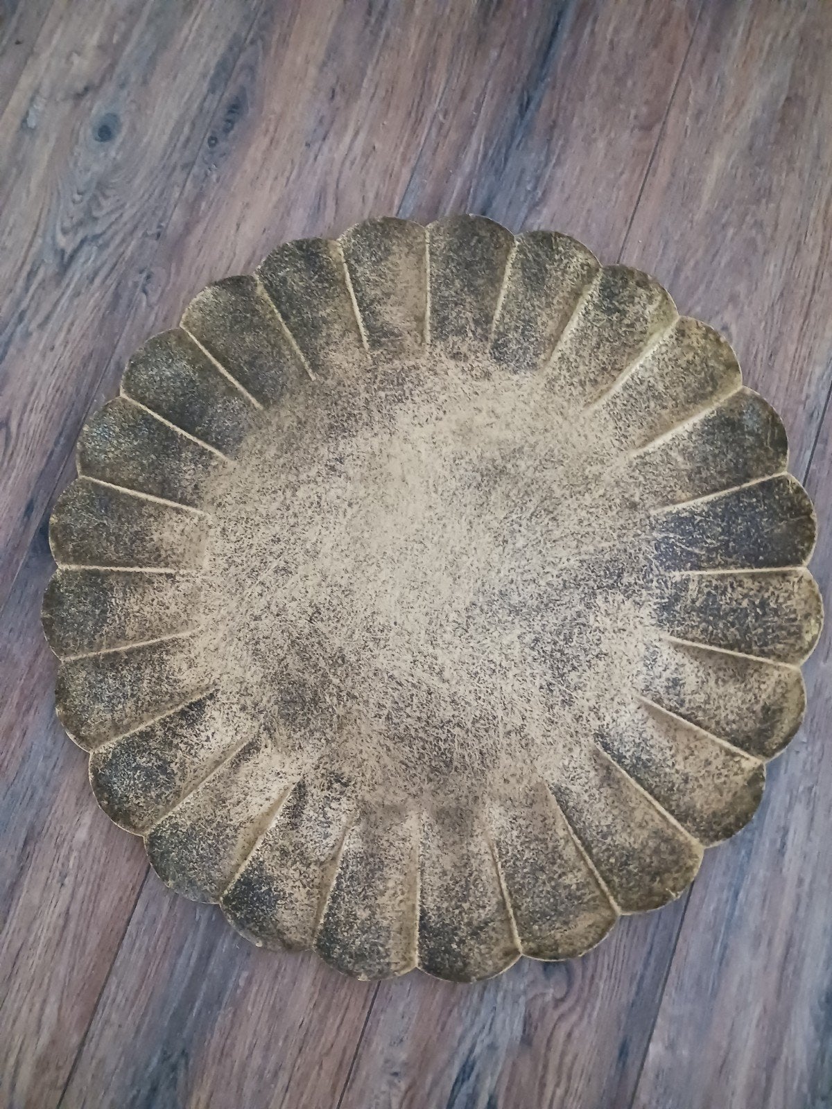 grote  dienblad, Huis en Inrichting, Ophalen, Decoratieve rand, Rond, Nieuw