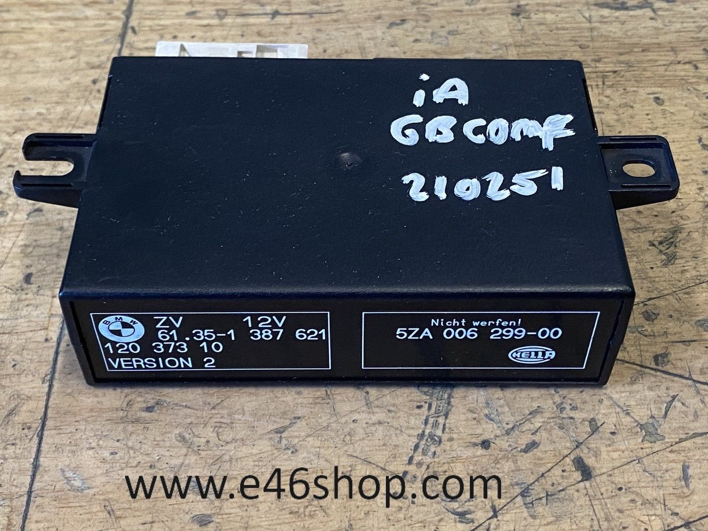 BODY. / COMFORTMODULE BMW 5 SERIE E39 OE 12037310, Gebruikt, -, -, Ophalen of Verzenden