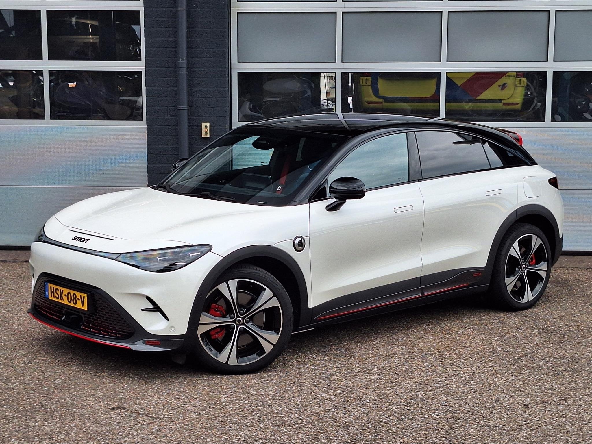 smart #3 BRABUS 66 kWh | Panoramadak | Beats Audio | Elektri, Auto's, Smart, Automaat, 12 maanden, Gebruikt, Zwart