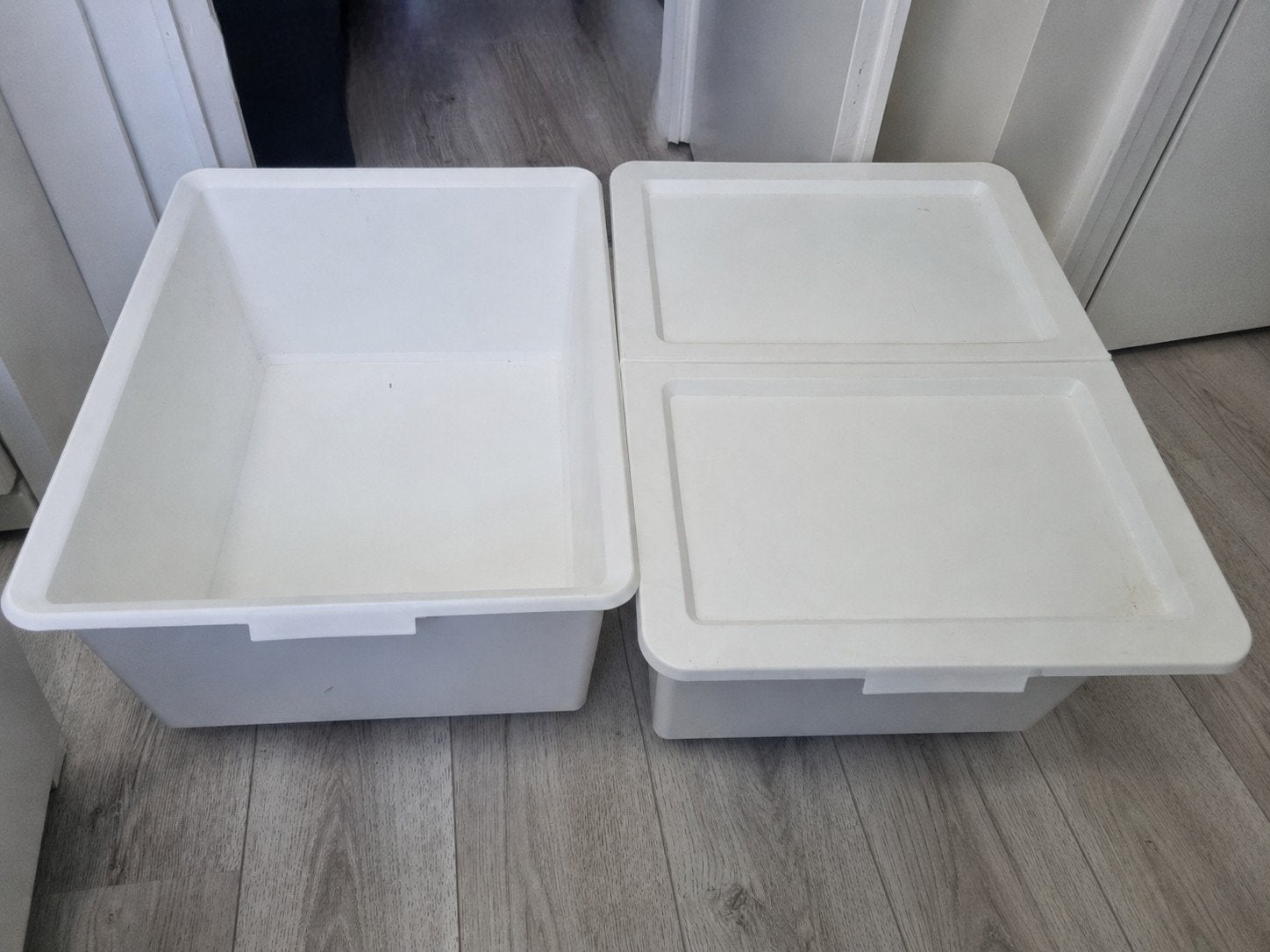 IKEA SLUGIS Opbergbakken, Ophalen, Gebruikt, 40 tot 60 cm, 75 tot 100 cm