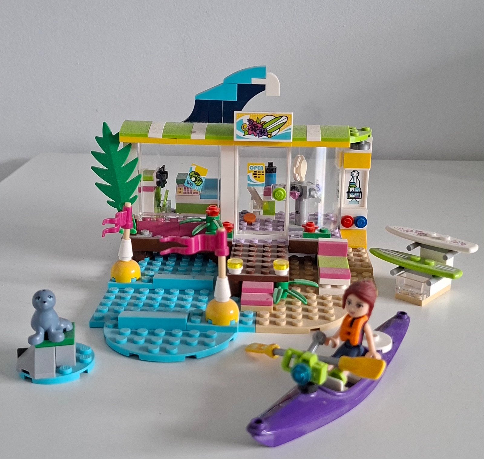 Lego Friends 41315 Surfwinkel, Compleet, Lego, Friends, Ophalen of Verzenden