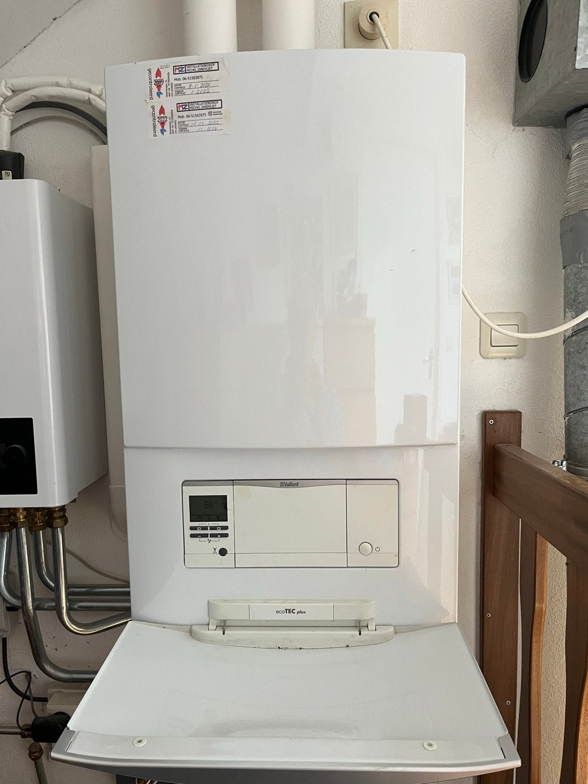 Vaillant ecoTEC plus CV-ketel 2014, Ophalen, Gebruikt, Hoog rendement (Hr), Cv-ketel of Combi-ketel