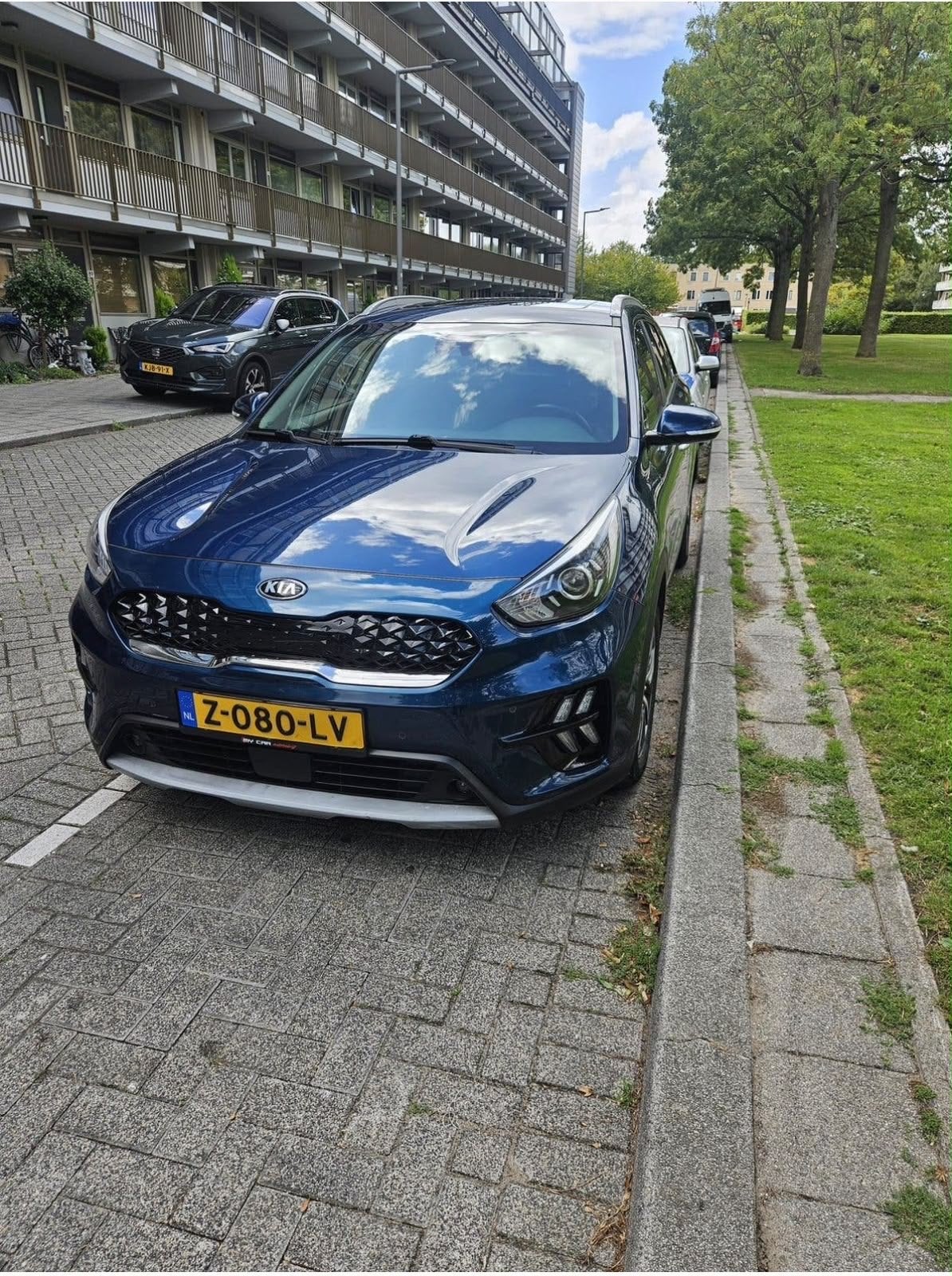 Kia Niro 1.6 GDi Hybrid 141pk Dct6 2020 Blauw, 1580 cc, Blauw, 1390 kg, SUV of Terreinwagen