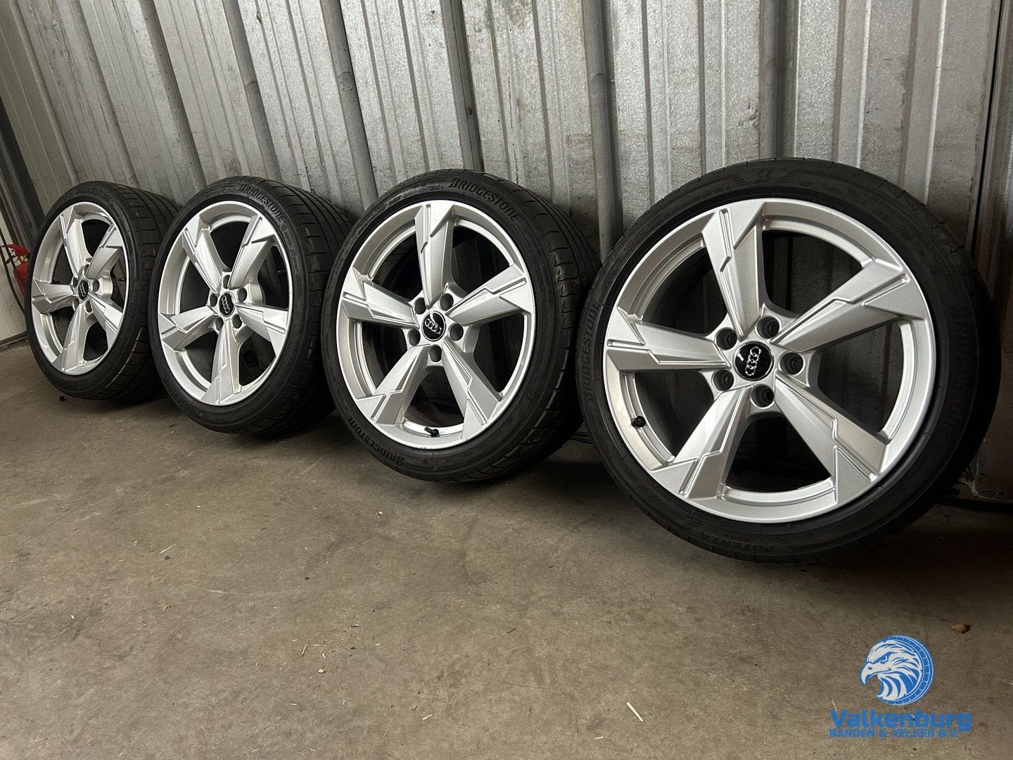 5-6mm! Originele Audi A3 18 inch Rotor velgen 5x112 zomerban