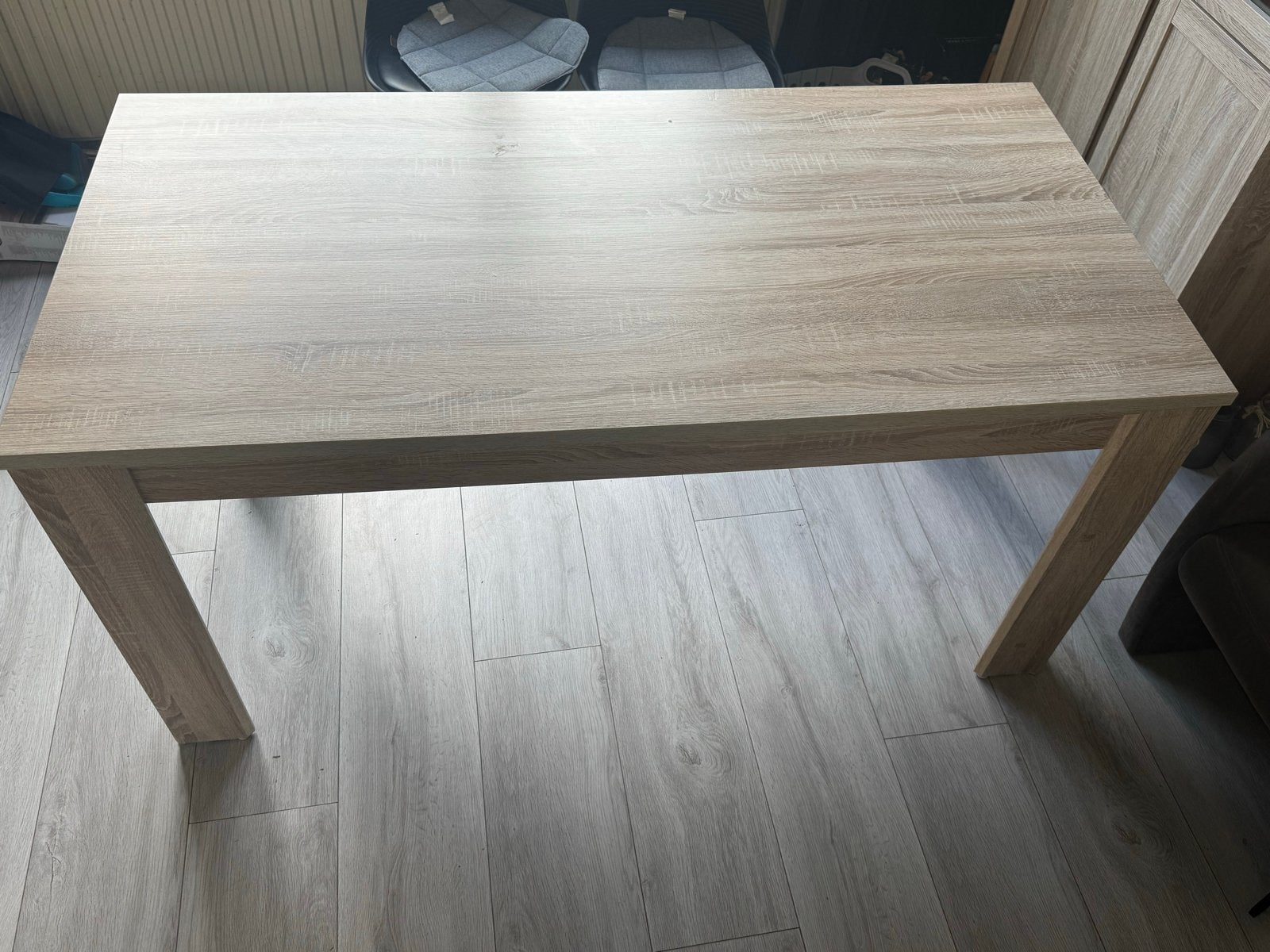 Eettafel - 160x80 cm - Snel Ophalen!, Ophalen, Gebruikt, 50 tot 100 cm, 150 tot 200 cm