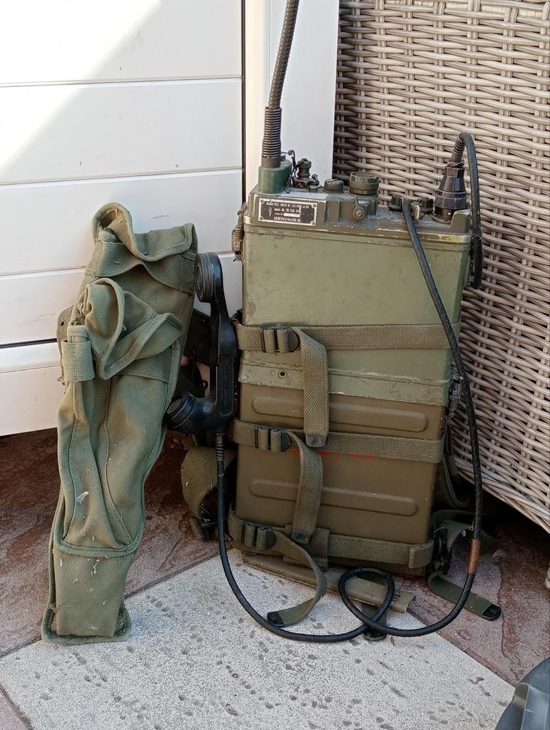 PRC-8 manpack compleet Vietnam periode + dienstplicht, Ophalen of Verzenden, Landmacht, Nederland, Overige typen
