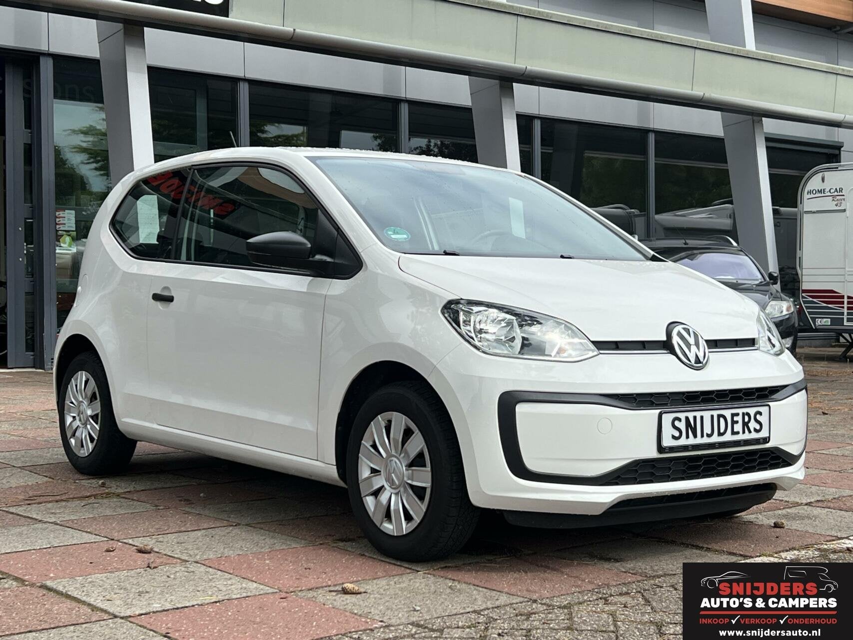 Volkswagen Up! 1.0 take up! nieuw model 6 mnd garantie, Auto's, Voorwielaandrijving, Stof, Gebruikt, Up!