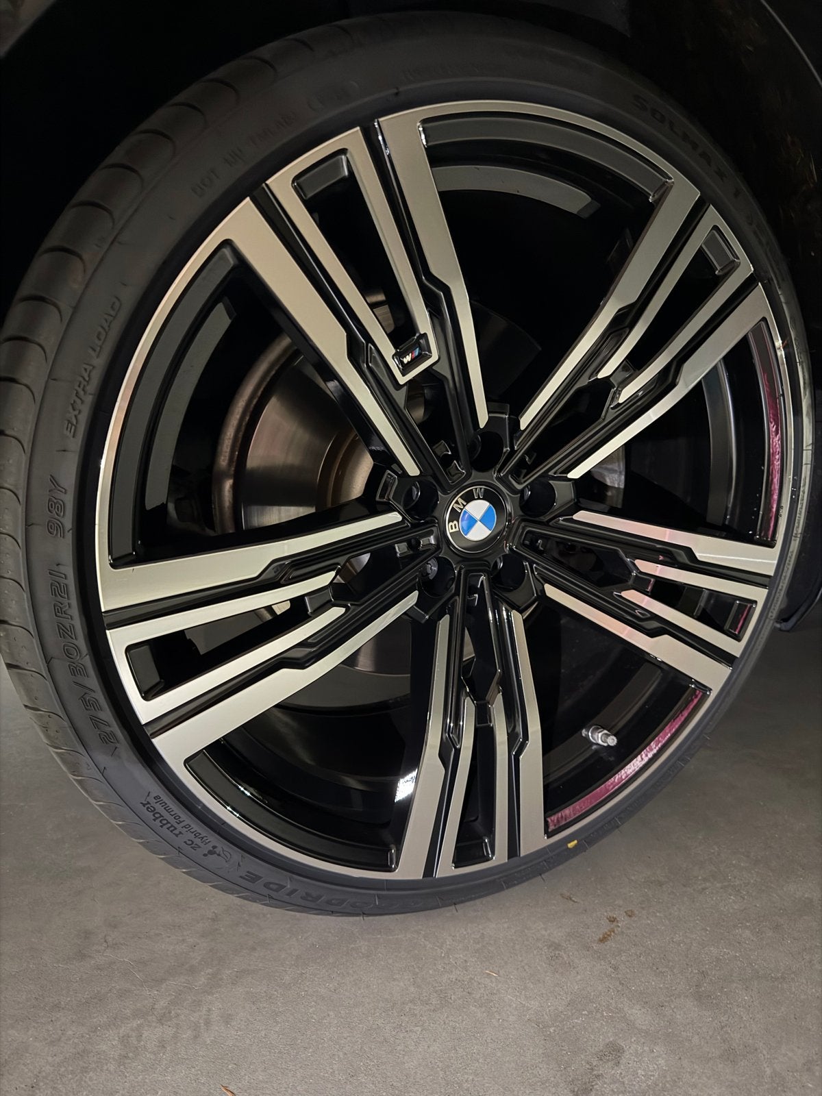 BMW 21 inch M Sport velgenset + banden – 5x112, Auto-onderdelen, Banden en Velgen, Ophalen, Gebruikt, 275 mm, Banden en Velgen