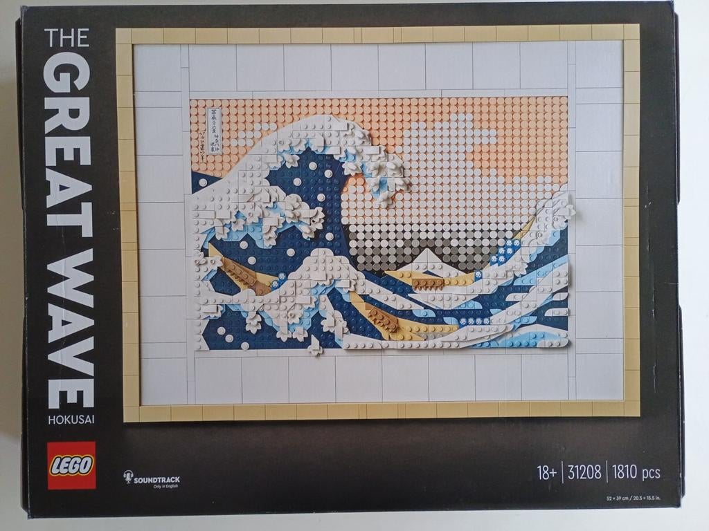 Lego The Great Wave Hokusai 31208, Overige thema's, Lego, Nieuw, Ophalen of Verzenden