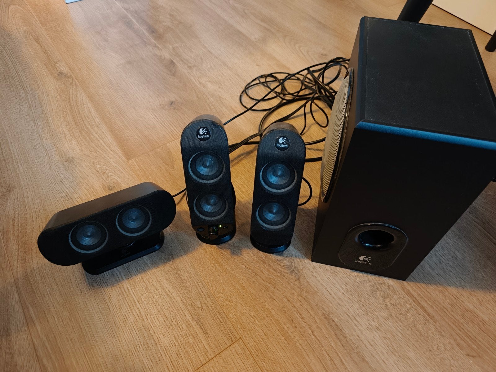 Logitech 3.1 X-530 speakers, Ophalen, Gebruikt, Overige merken