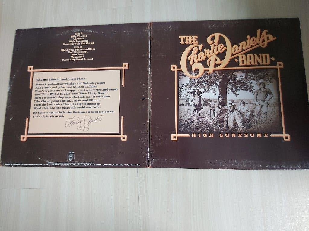 Charlie Daniels High Lonesome LP (USA), LP, Gebruikt, Pop, Originele persing