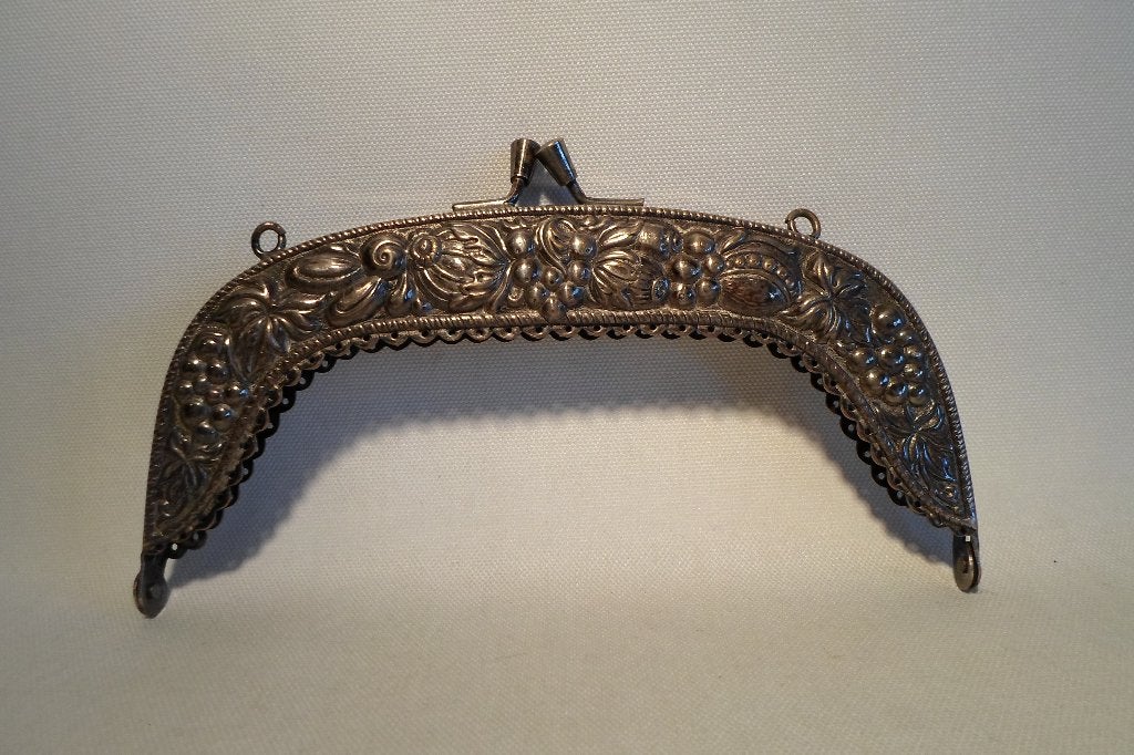 Antieke Tasbeugel Verzilverd, Antiek en Kunst, Ophalen of Verzenden