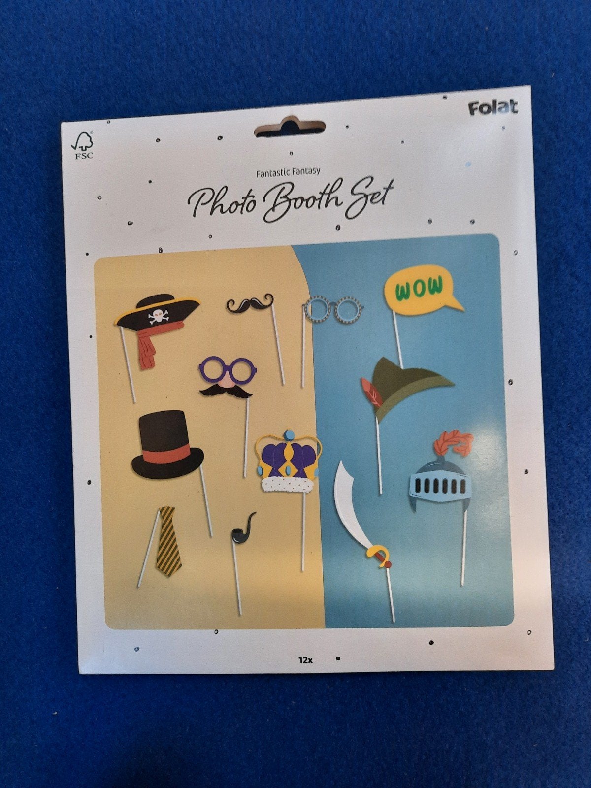 Folat Photo Booth Set - Fantastic Fantasy Feestartikelen, Ophalen of Verzenden, Nieuw, Feestartikel, Fantasy
