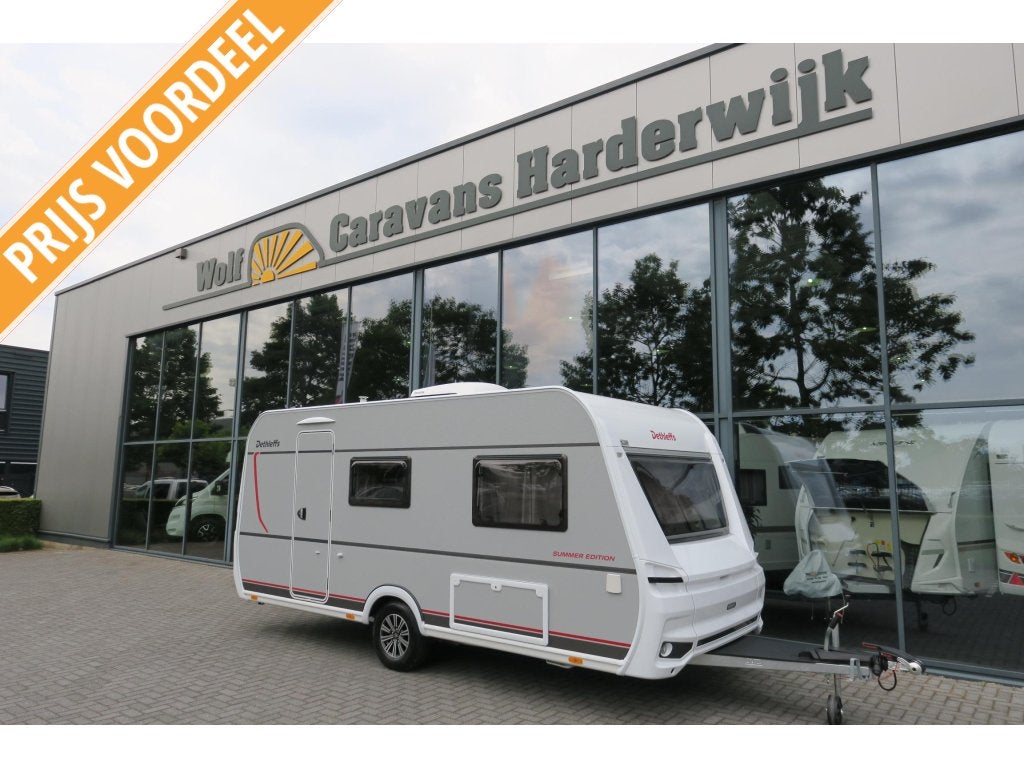 Dethleffs Summer Edition 460 EL AIRCO+VLOERVERWARMING, Standaardzit, Bedrijf, Tot en met 3, Schokbreker