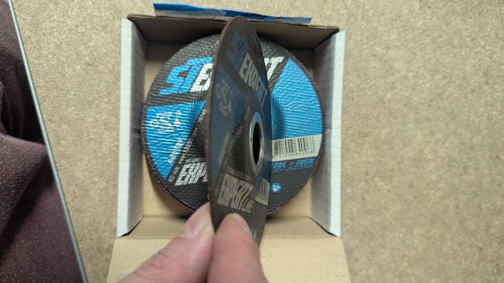 500 stuks Doorslijpschijf 125 x 1.0 mm, Ophalen of Verzenden, Nieuw, Minder dan 700 watt, Haakse handslijpmachine