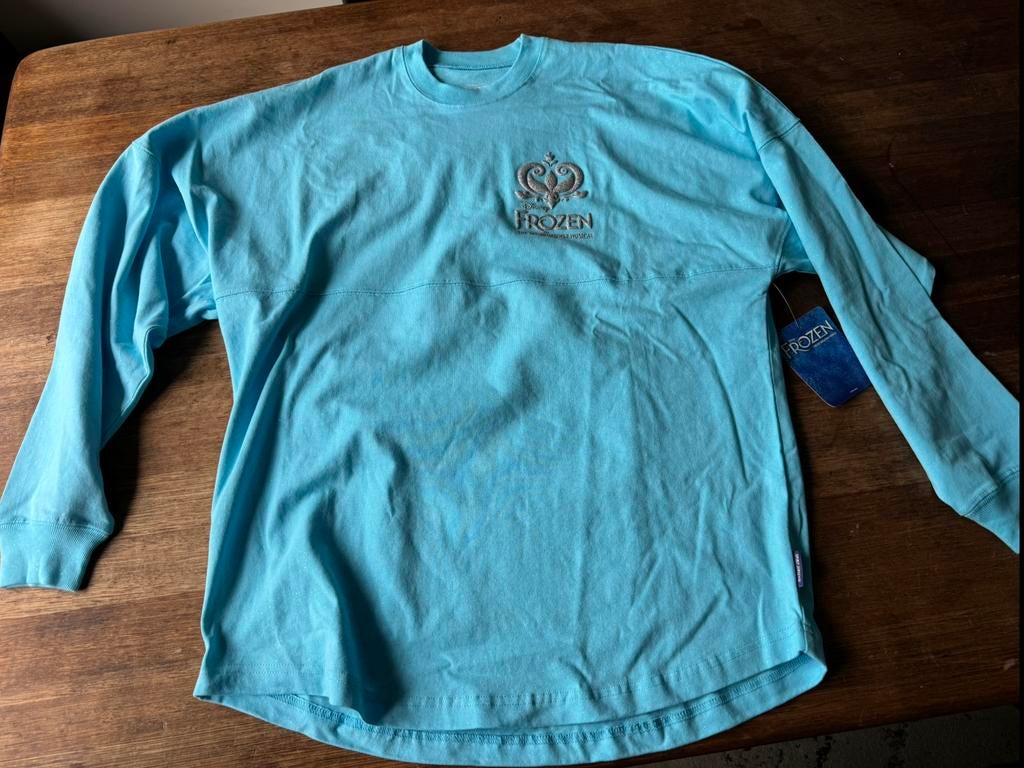 Disney Frozen the musical spirit jersey small, Ophalen of Verzenden, Overige figuren, Nieuw, Kleding of Textiel